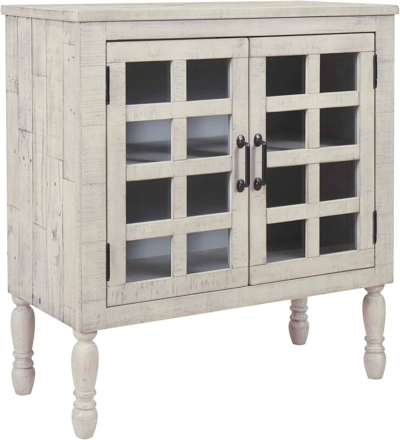 White Accent Cabinet F92474