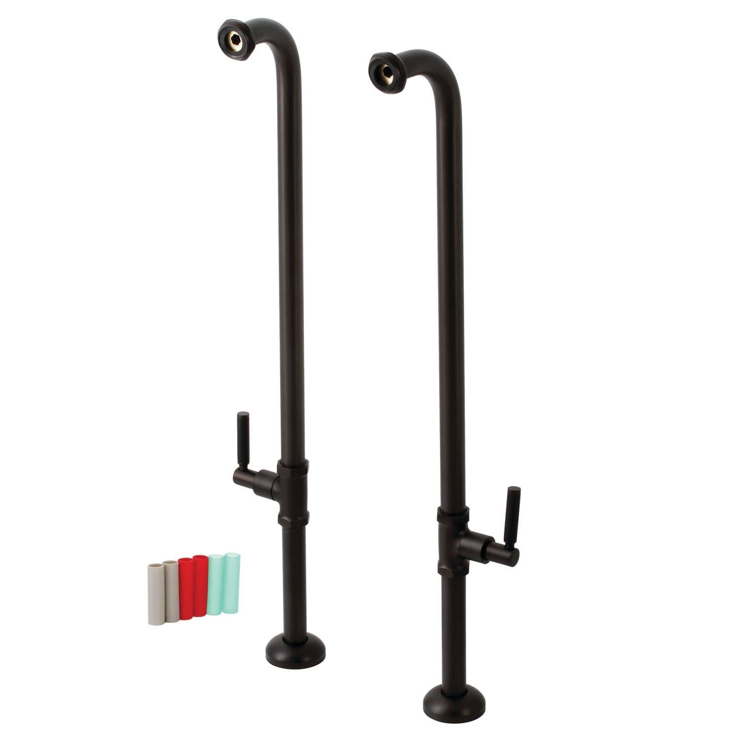 Oil Rubbed Bronze Freestanding Tub Supply Line M14387
