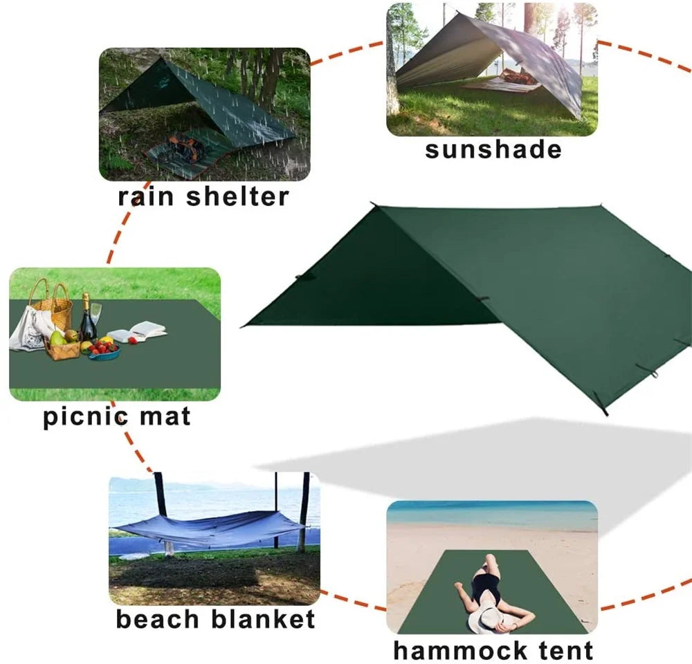 10' Square Orange-Dark Gray Sun Shade Sail R215445