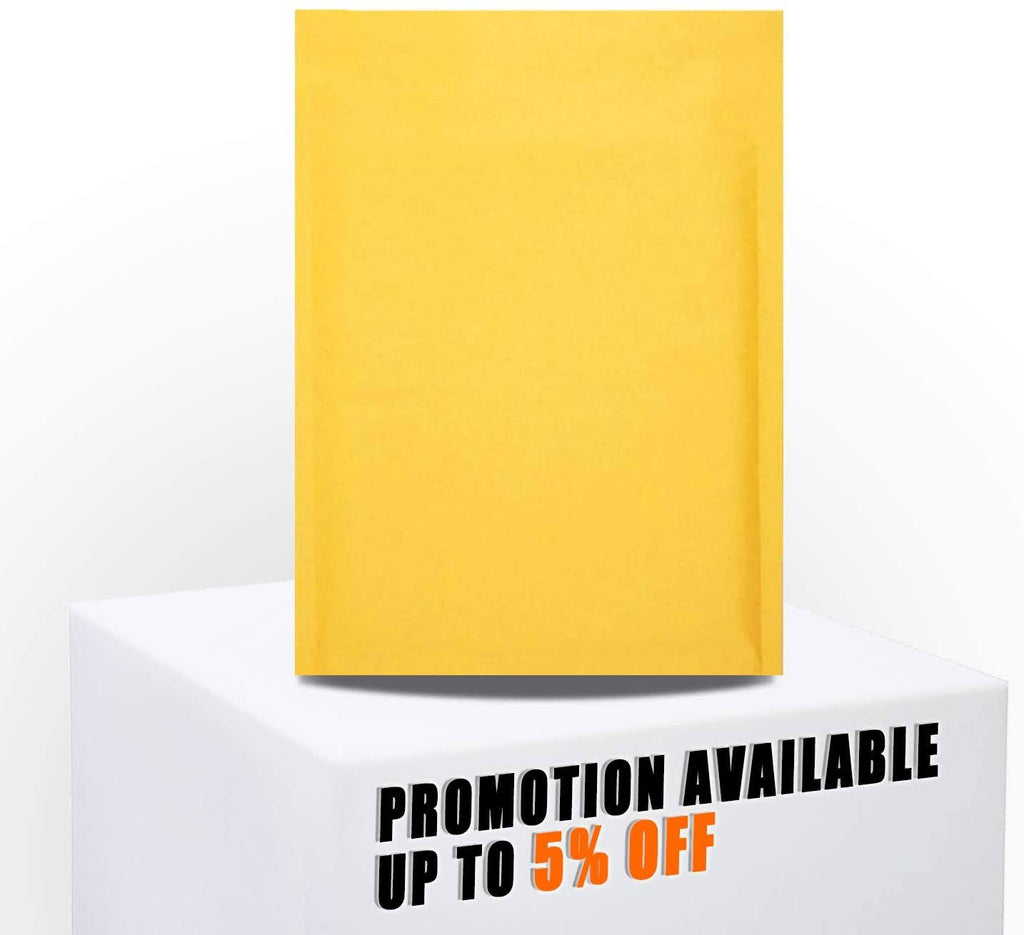 300 Pack Kraft Self Seal Bubble Mailers Padded Envelopes 10.5x22 x 15x22 A271336