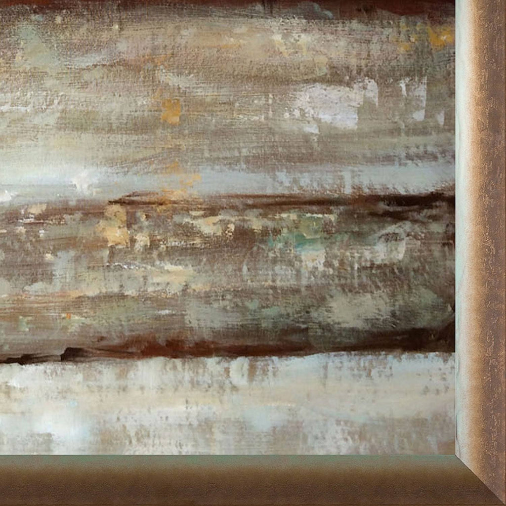 Framed Abstract Oil Painting 34 in. x 44 in. M814