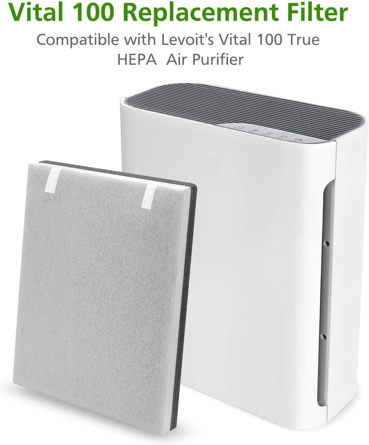 3 Pack H13 Grade True HEPA Replacement Filter A130855