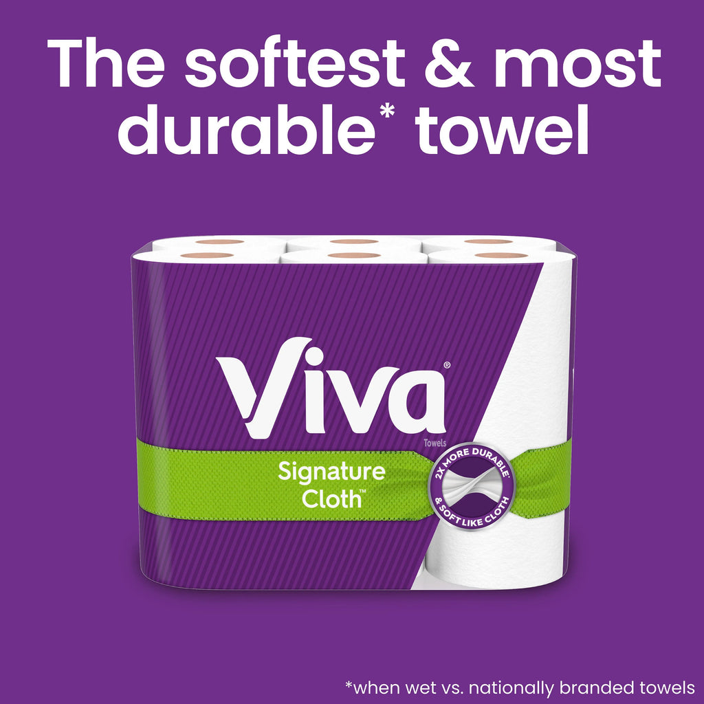 16 Double Rolls Cloth Paper Towels H570