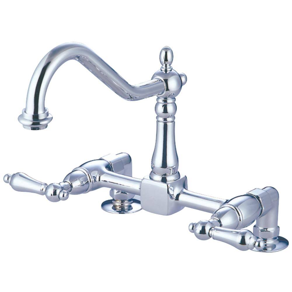 Oil Rubbed Bronze Two-Handle Kitchen Faucet S662947