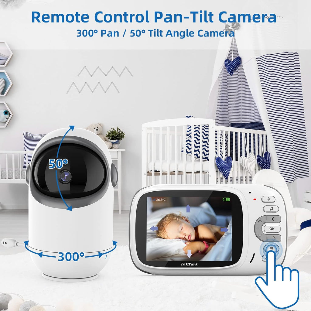 3.2 Baby Monitor with Camera and Audio No WiFi B514