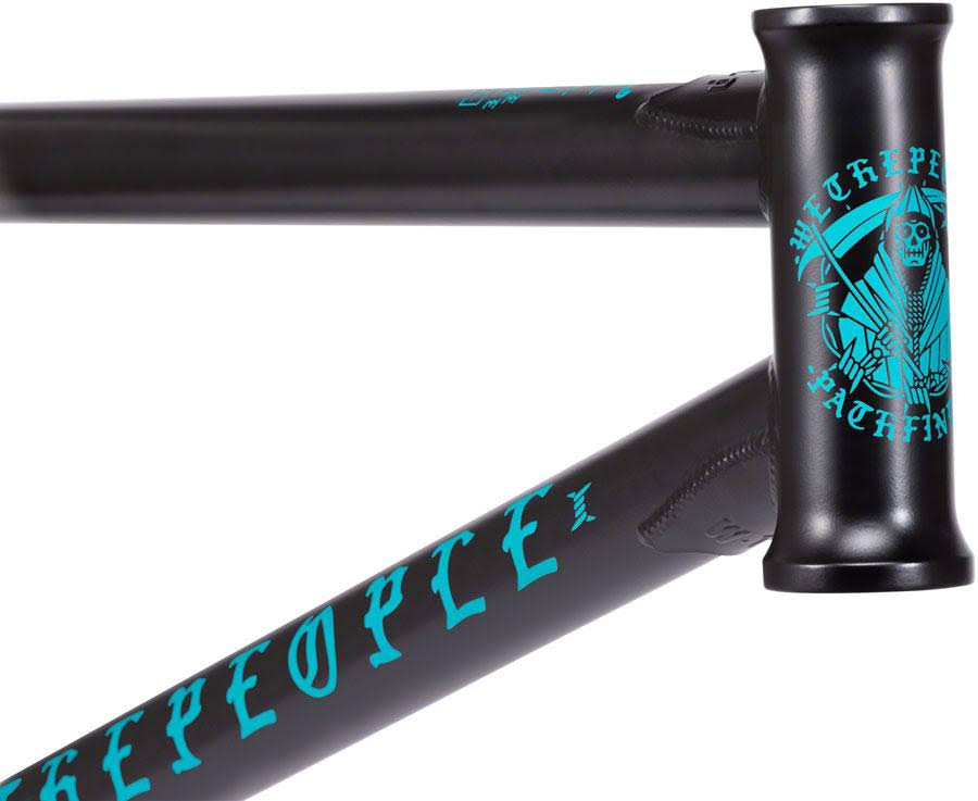 Matt Black/Raw Fade BMX Frame C864887
