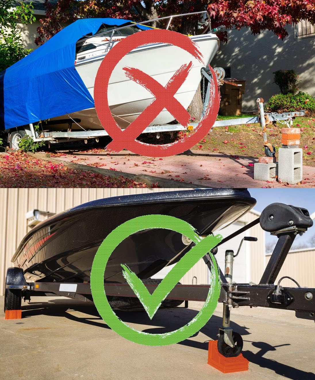 Boat Trailer Pack of 2 J2580