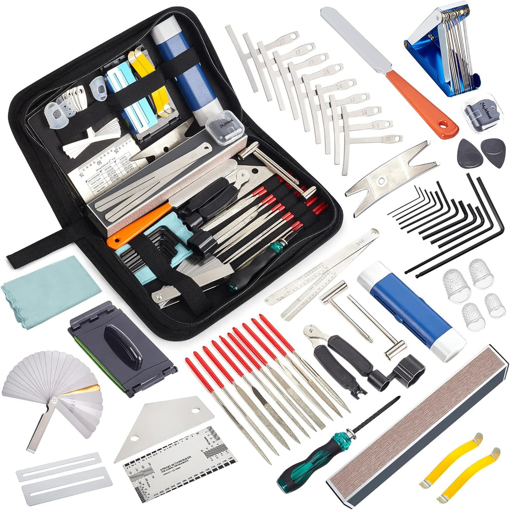 65 Pieces Guitar Repairing Maintenance Tool Kit G770