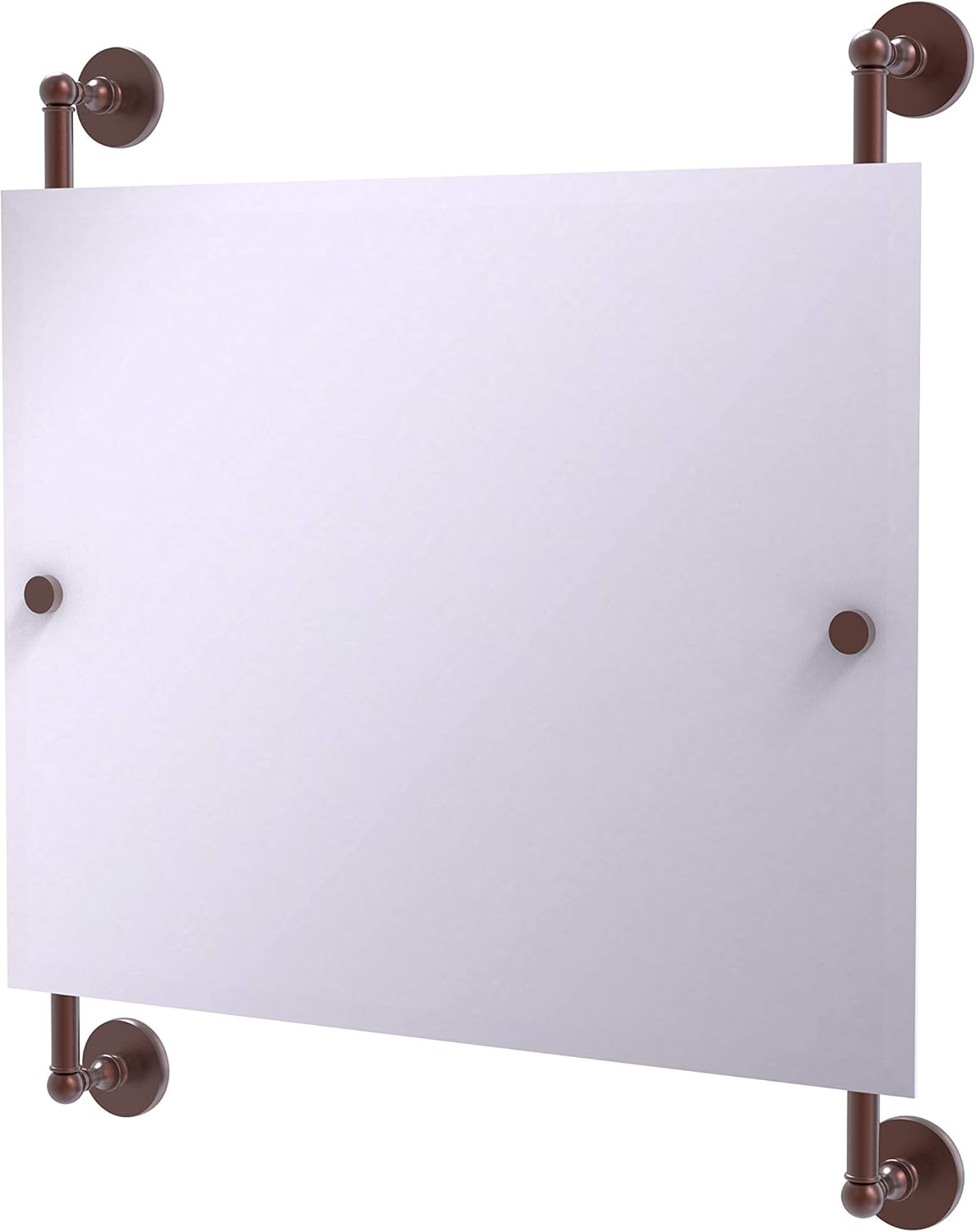 Polished Nickel Frameless Wall Mirror N2703