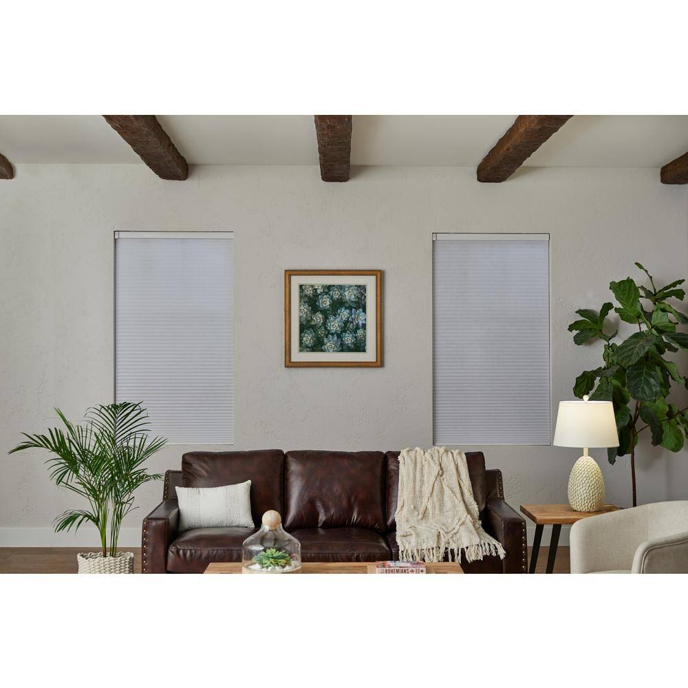 White Cordless Blackout Cellular Shade 62.25 in. W x 48 in. L L552670