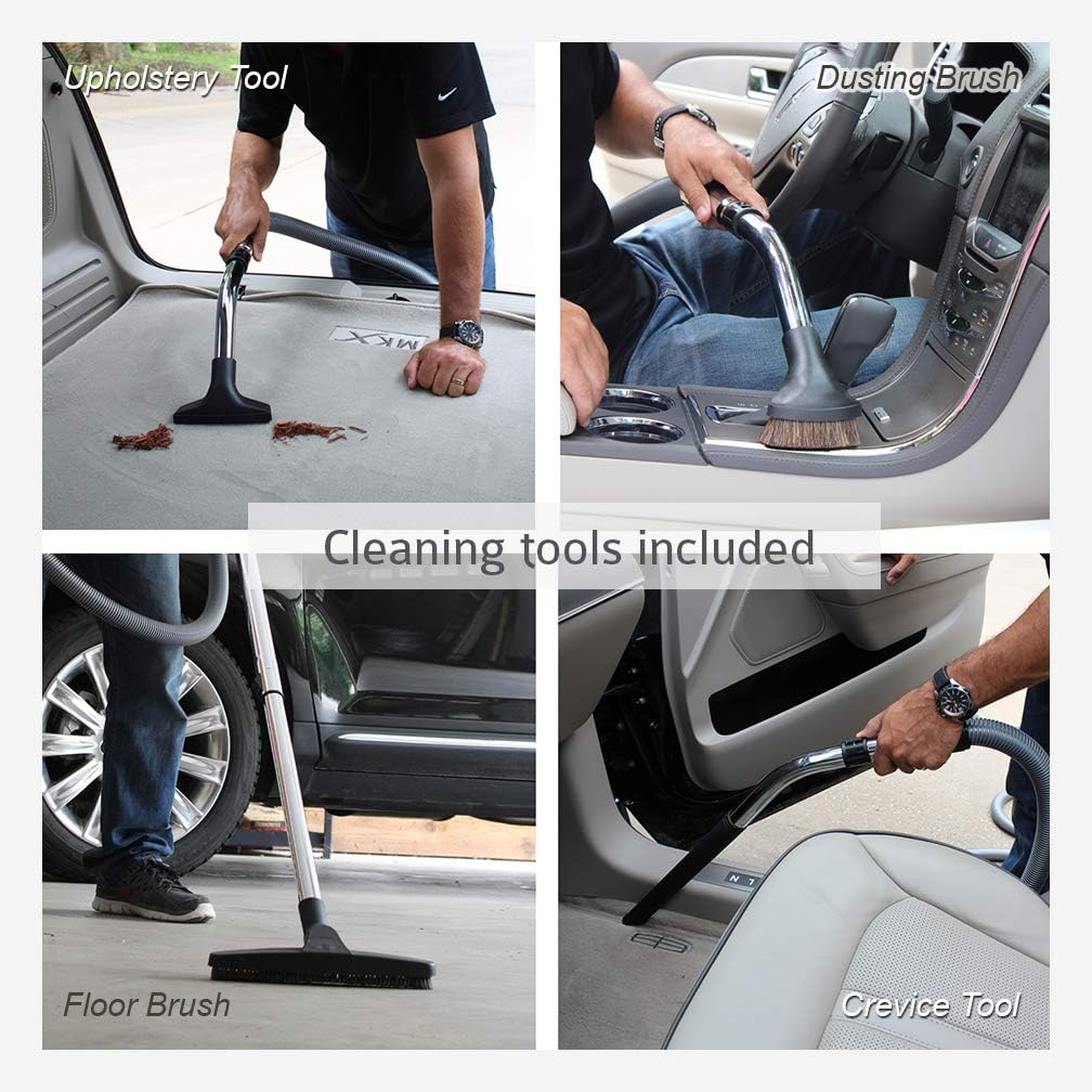 Wall Mounted Garage and Car Vacuum with 50 ft. Hose C617441