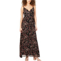 Black Pleated Maxi Dress O3194
