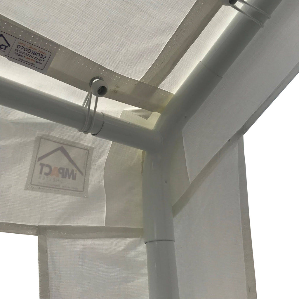 White 20 x 20 ft. Event Canopy Shelter U117298