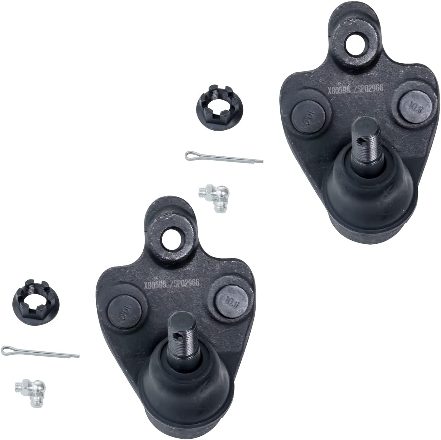 Front Lower Control Arms w/Ball Joints 4pc Set D84565