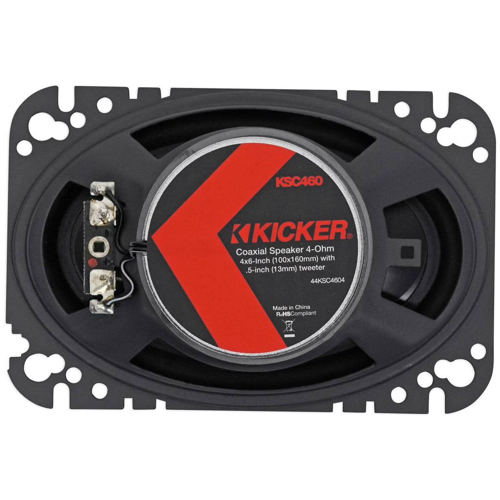 2-Way Car Speakers 4"x6" Pair D3618