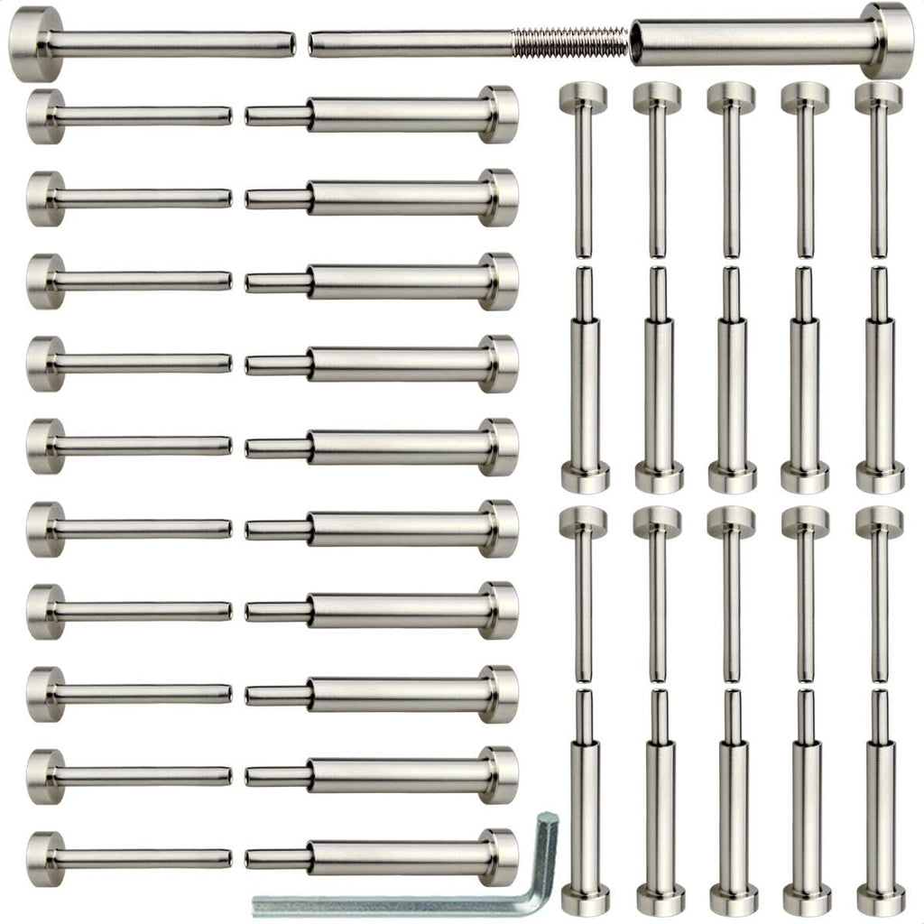 Stainless Steel Cable Railing Hardware Kit, 20 Pairs H776215