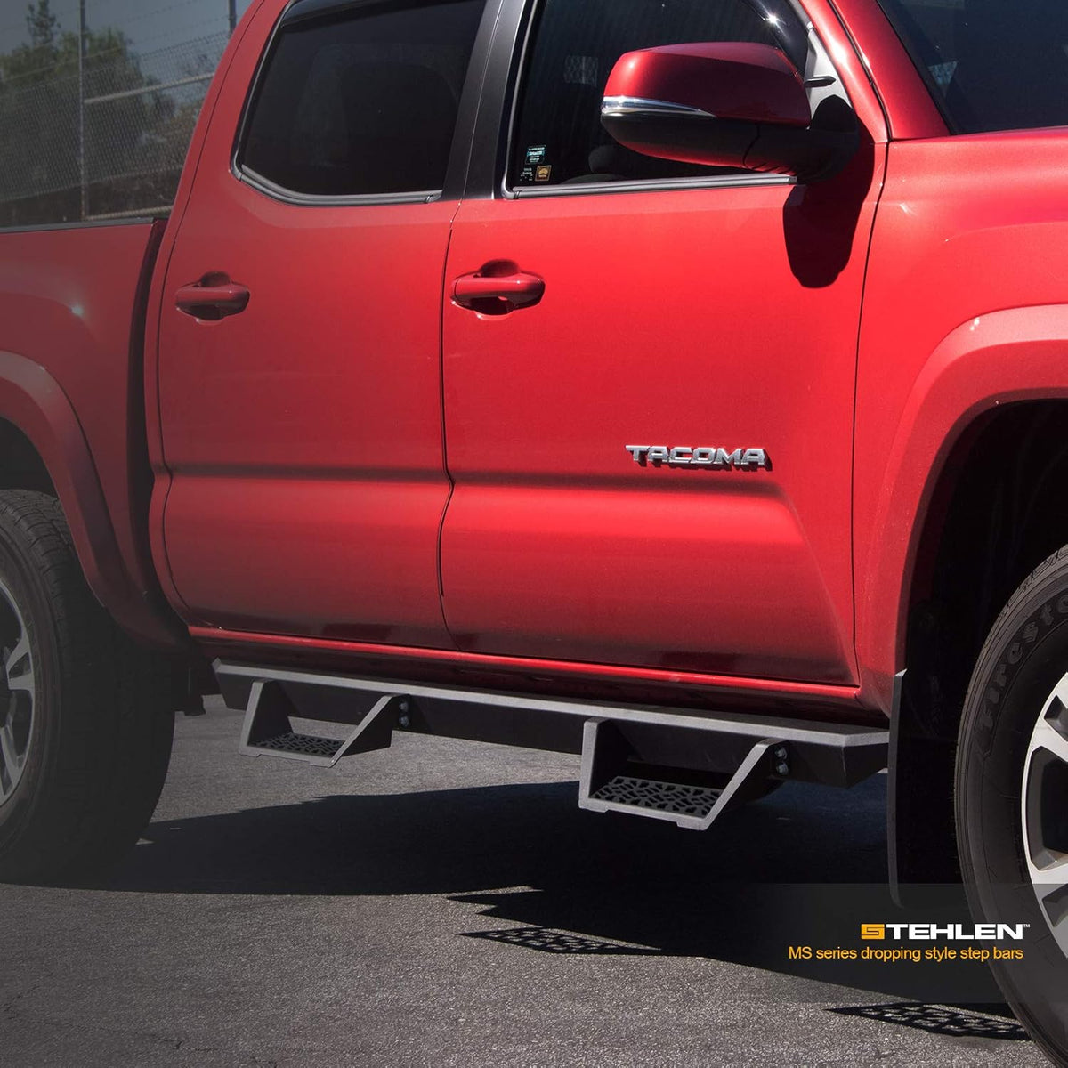 Matte Black Side Nerf Bars Running Boards L89600
