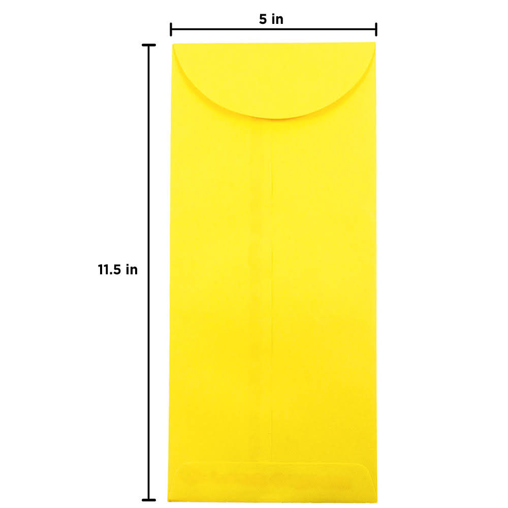 Yellow Recycled Policy Envelopes Q4011