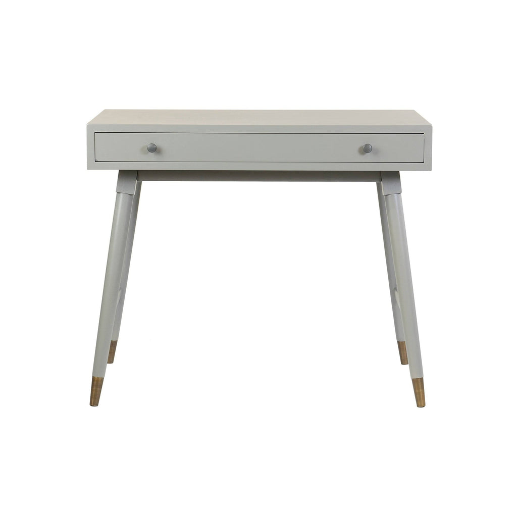 Gray Console Table with Storage A45744