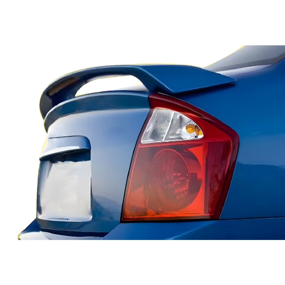 Unpainted Gray Primer Fiberglass Rear Trunk Lid Spoiler K2657