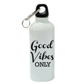 White Aluminum 20 oz Water Bottle K448