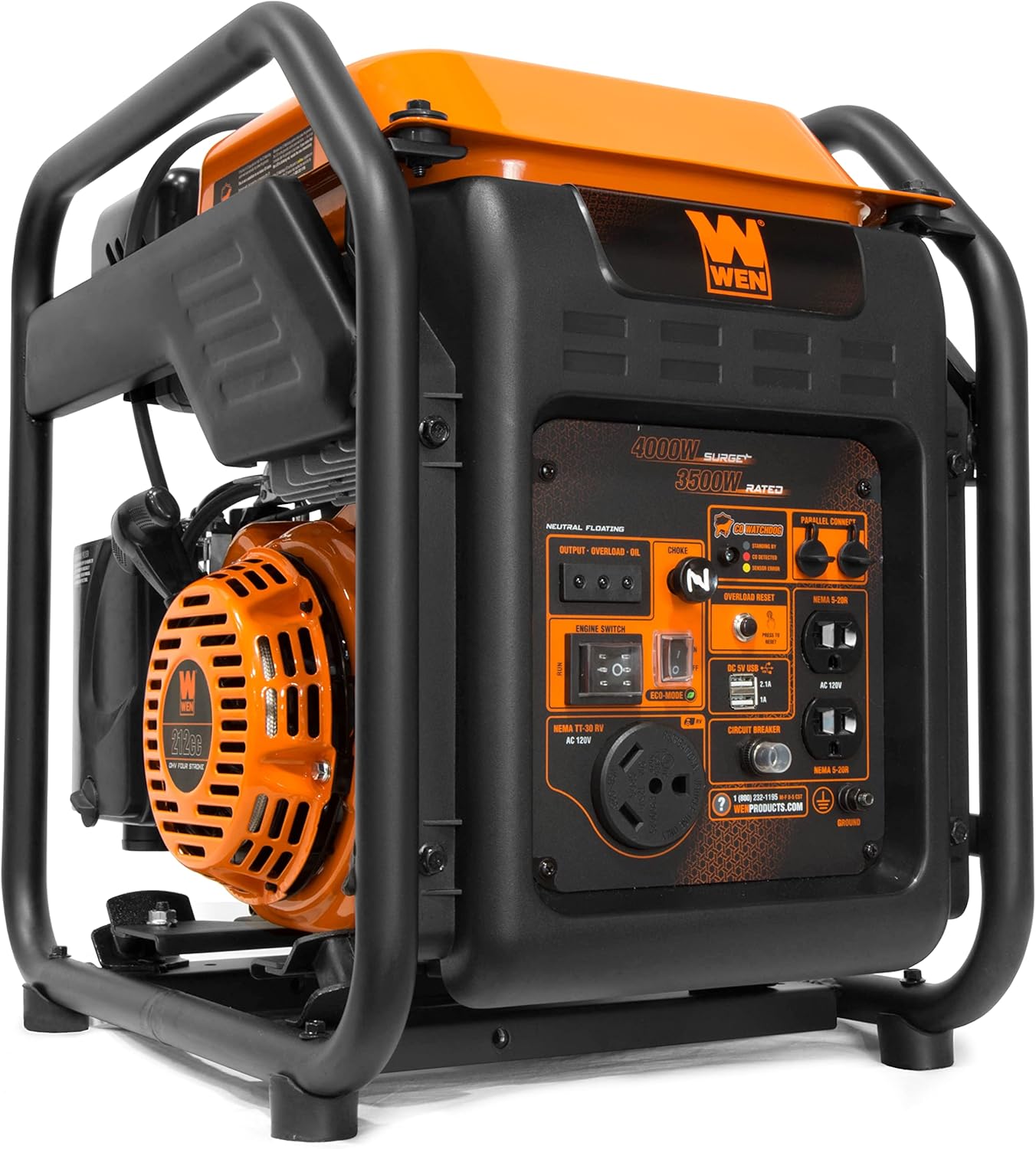 4000-Watt Open Frame Inverter Generator T96897