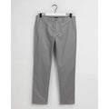 Grey Cotton Chinos H854