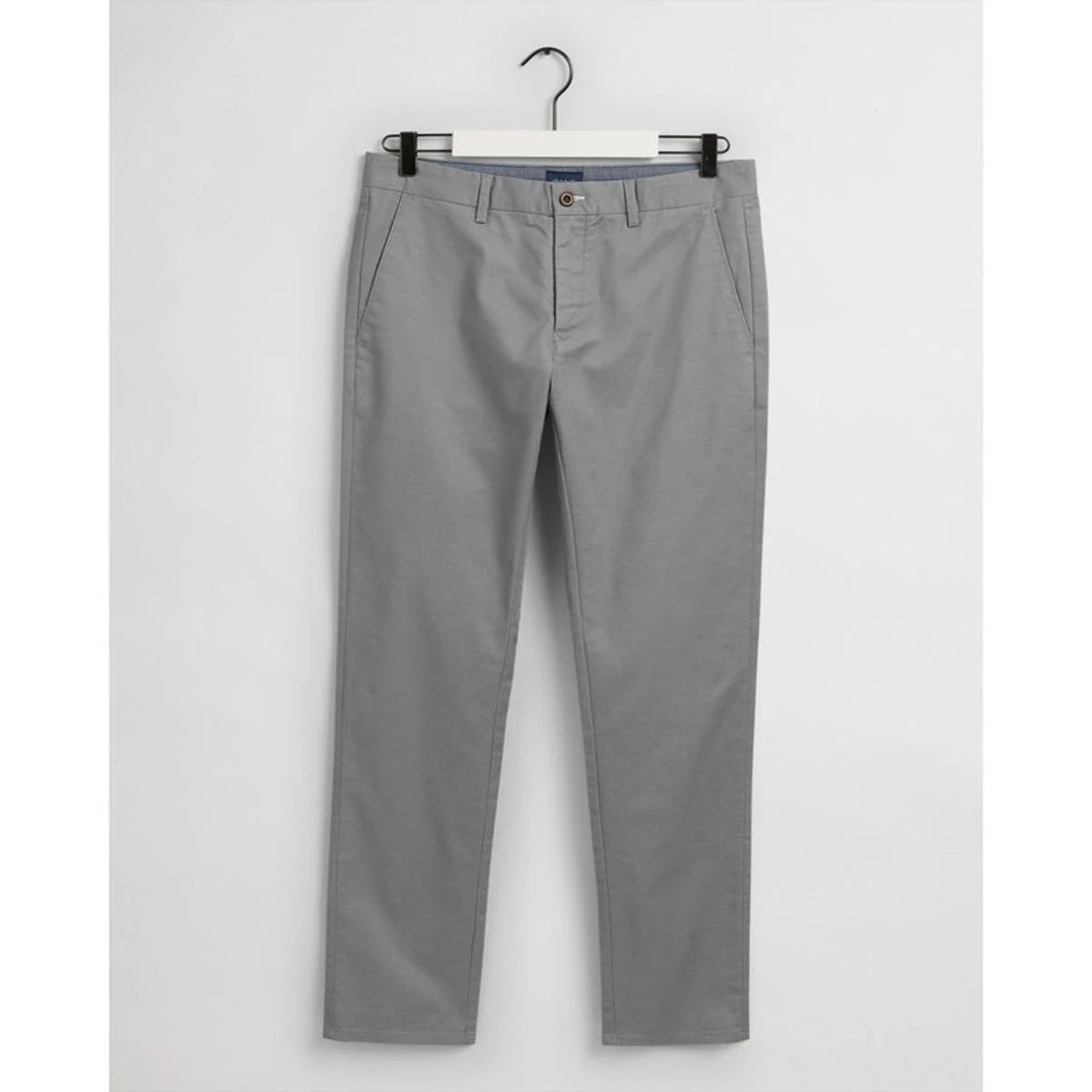 Grey Cotton Chinos H854