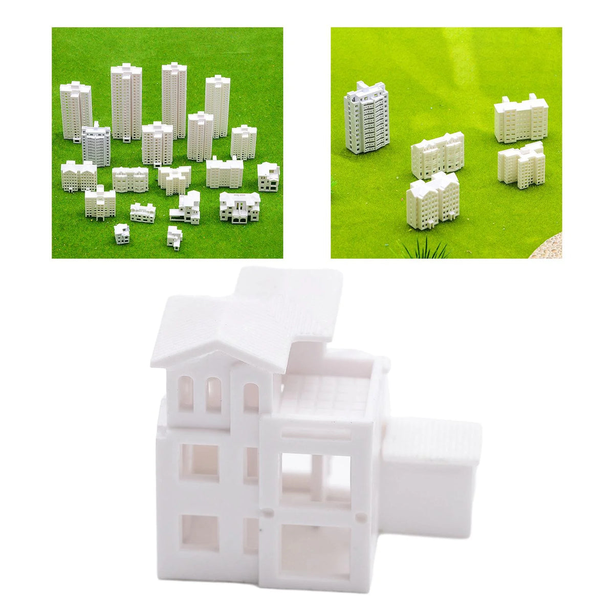 1/500 Dollhouse Parking Miniature Unpainted House Ornaments R467