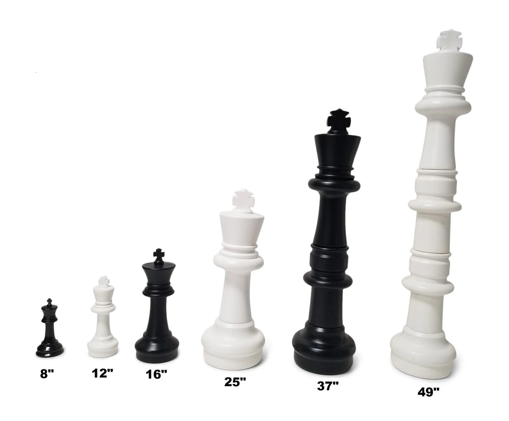 Giant Chess Set Bundle with Board & Checker Set F78664