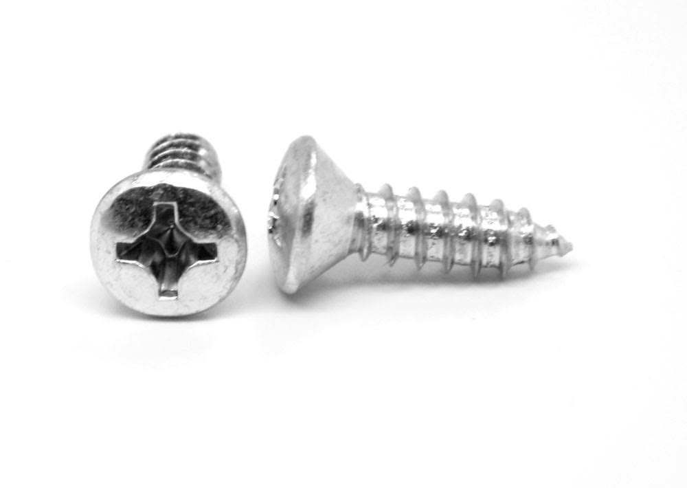 #8-15 x 1 1/2 Sheet Metal Screw Phillips Oval Head Low Carbon Steel Zinc Plated P31227