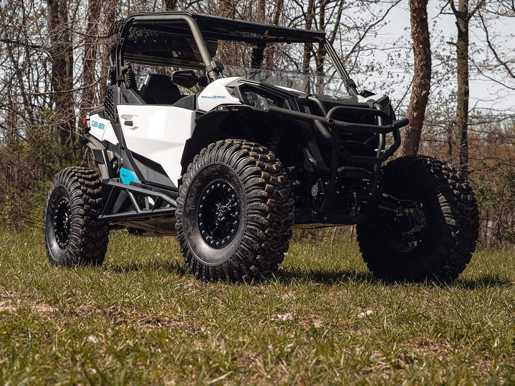 Black Bolt-On Steel Nerf Bars H369
