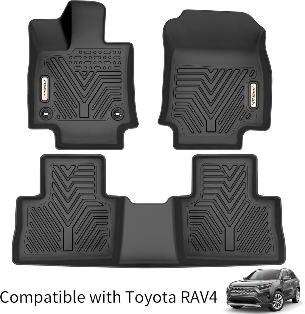 2019-2022 Toyota RAV4 All Weather Trunk Mat Pack of 2 Q8499