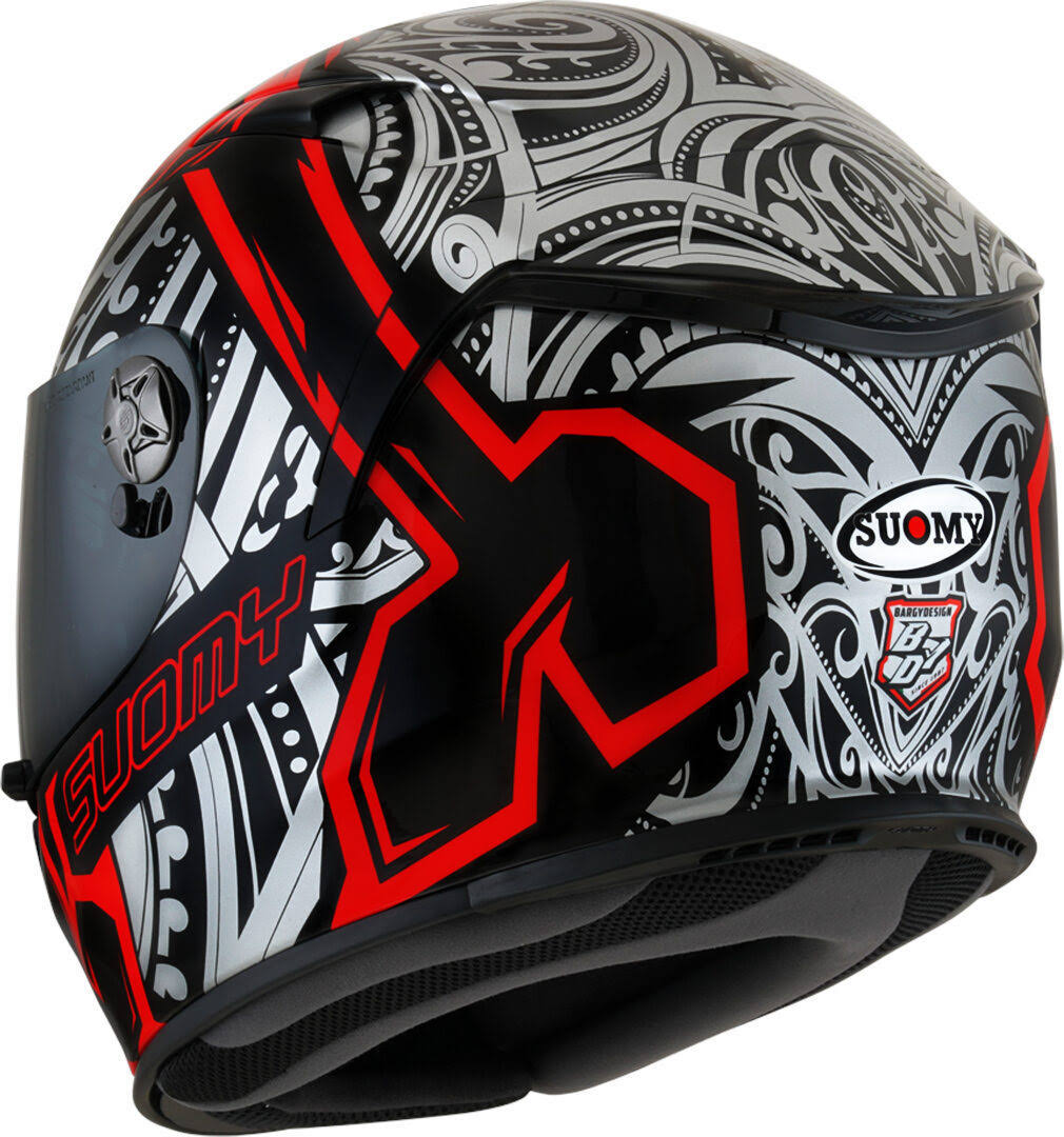 Black-Red Crossbones Helmet, Size 2XL H609