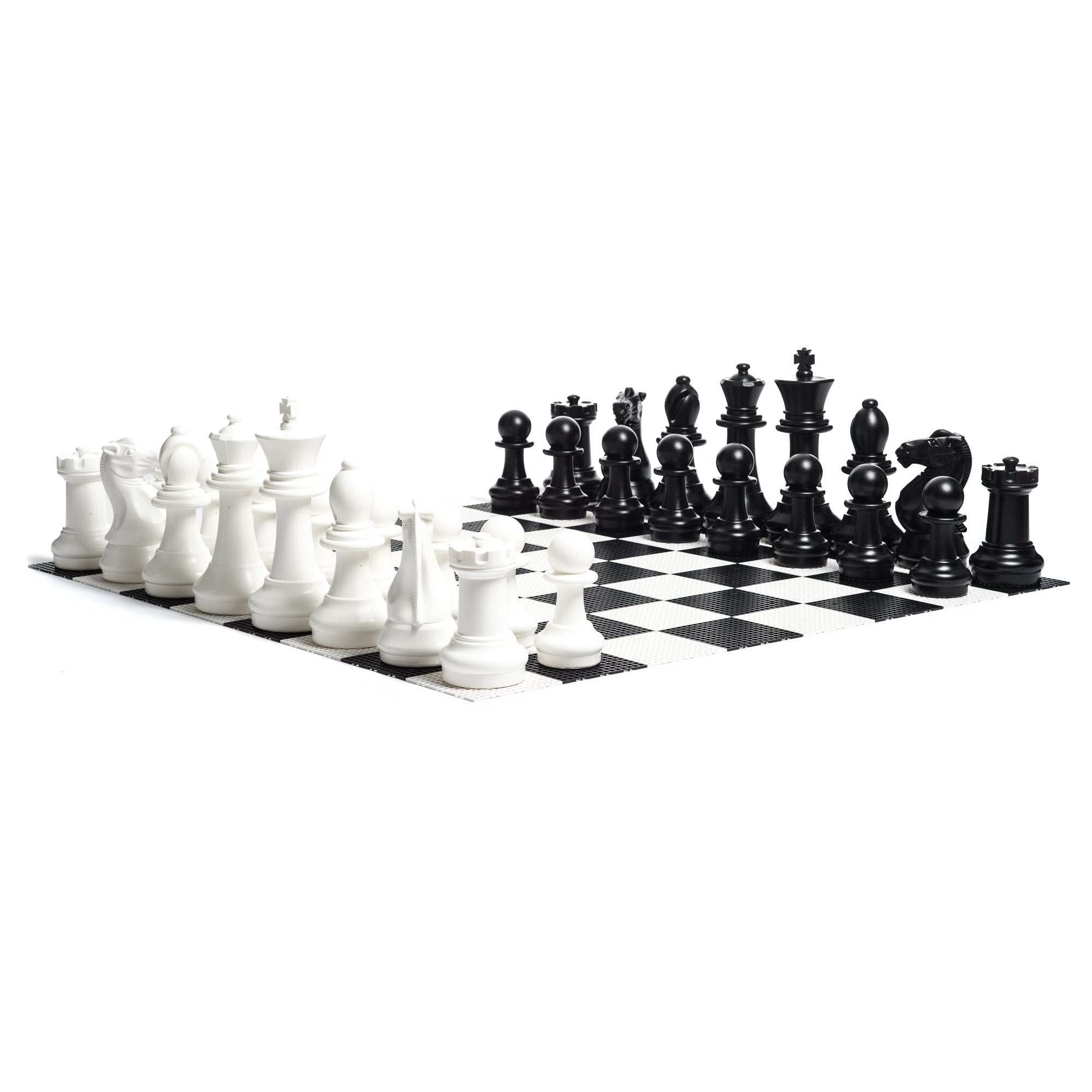Giant Chess Set Bundle with Board & Checker Set F78664