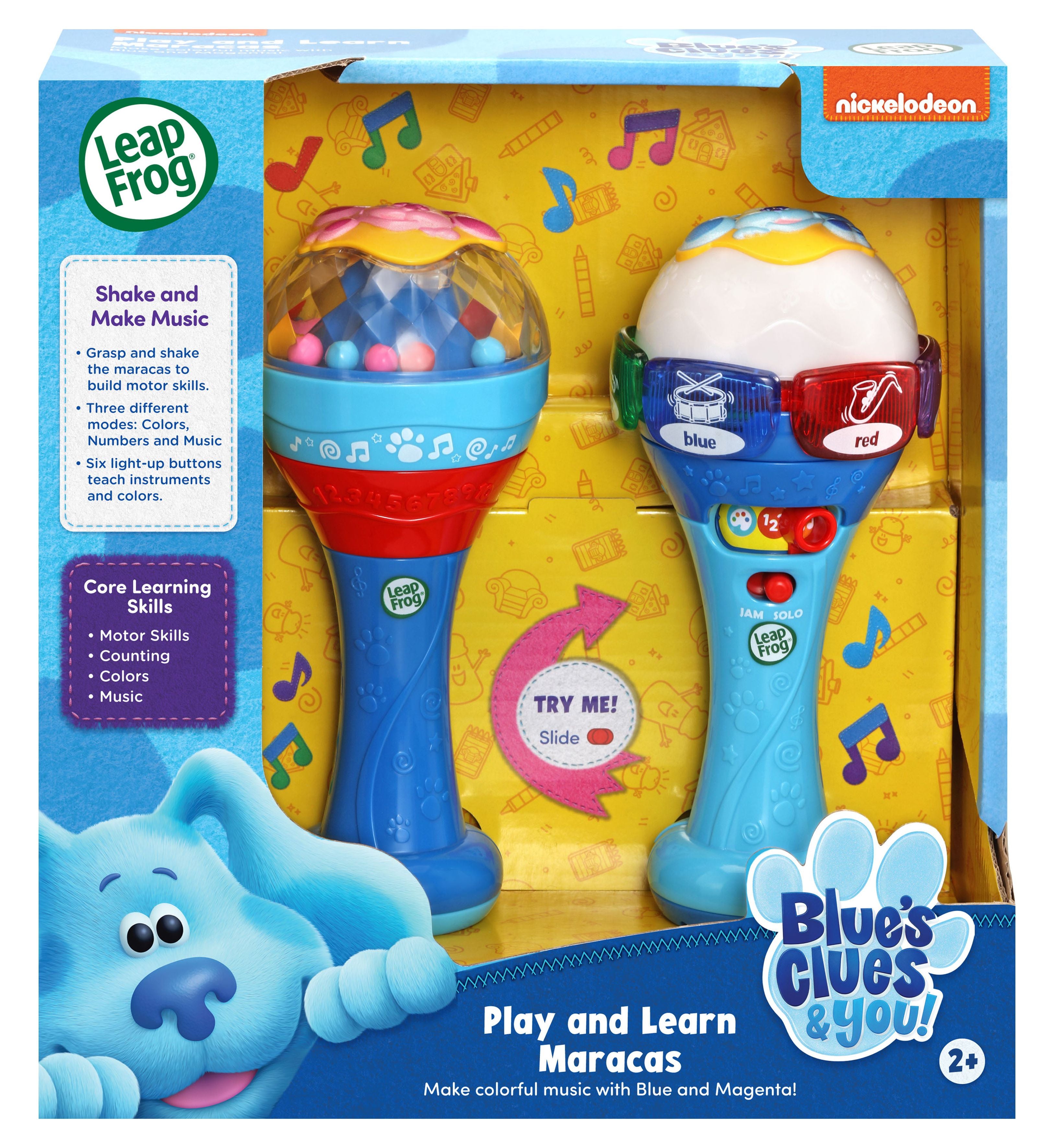 Blue’s Clues & You! Play & Learn Maracas Musical Toy J5496