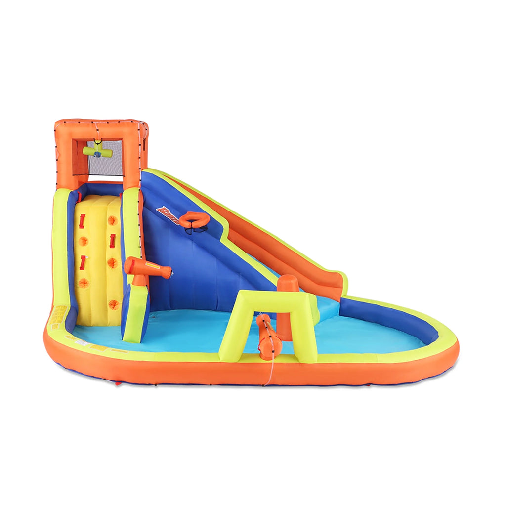 Inflatable Battle Blast Adventure Park with Motor and Battle Bop Combo D5697