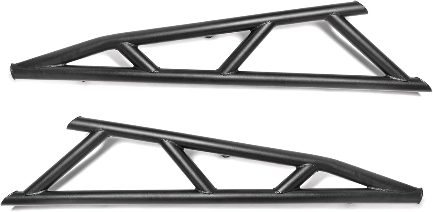 Black Bolt-On Steel Nerf Bars H369