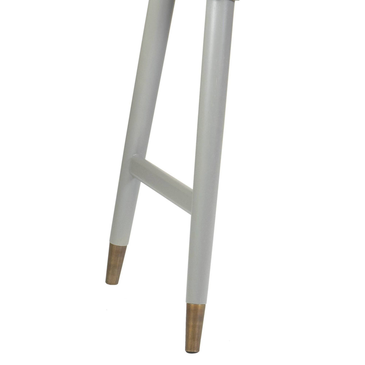 Gray Console Table with Storage A45744