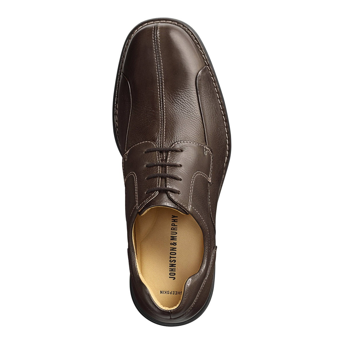 Dark Brown Tumbled Calf Bicycle Shoes H866
