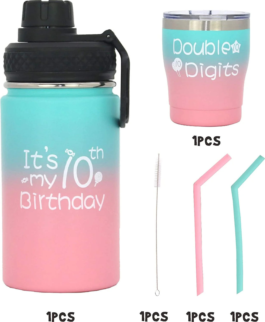 10th Birthday Water Bottles Y911
