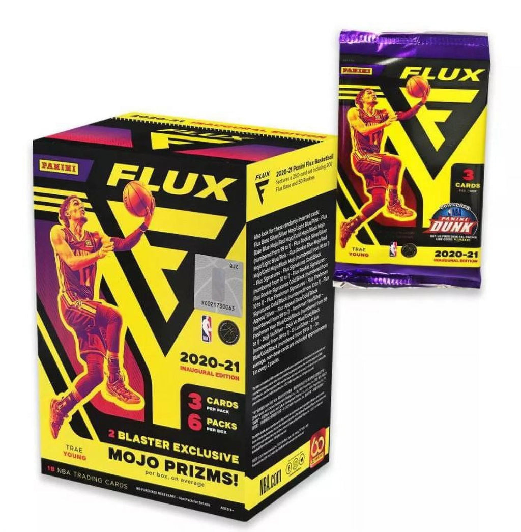 2021 Panini NBA Flux Basketball Trading Card Blaster Box Z27857