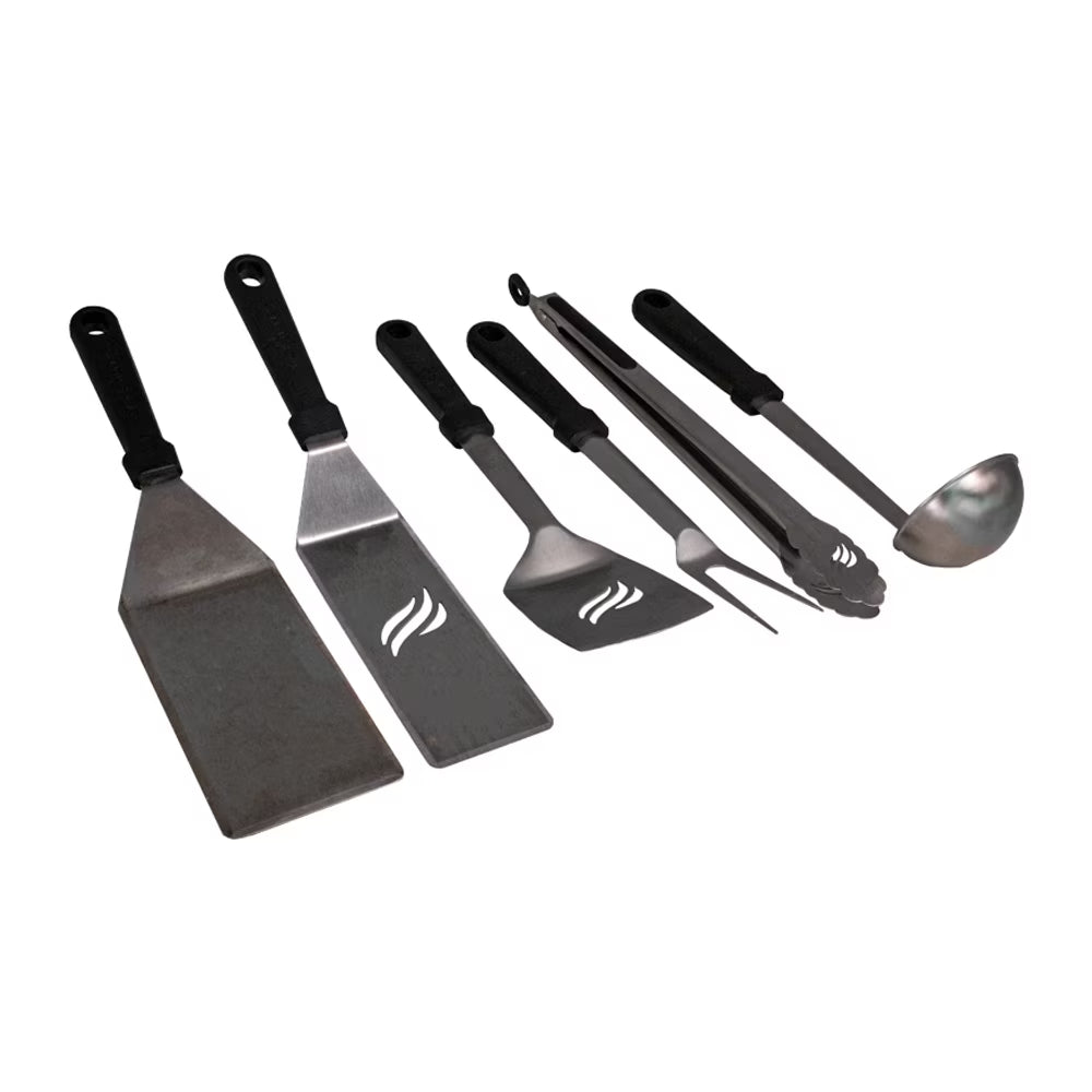 6-Piece Stainless Steel Outdoor Griddle Cooking Set B6225
