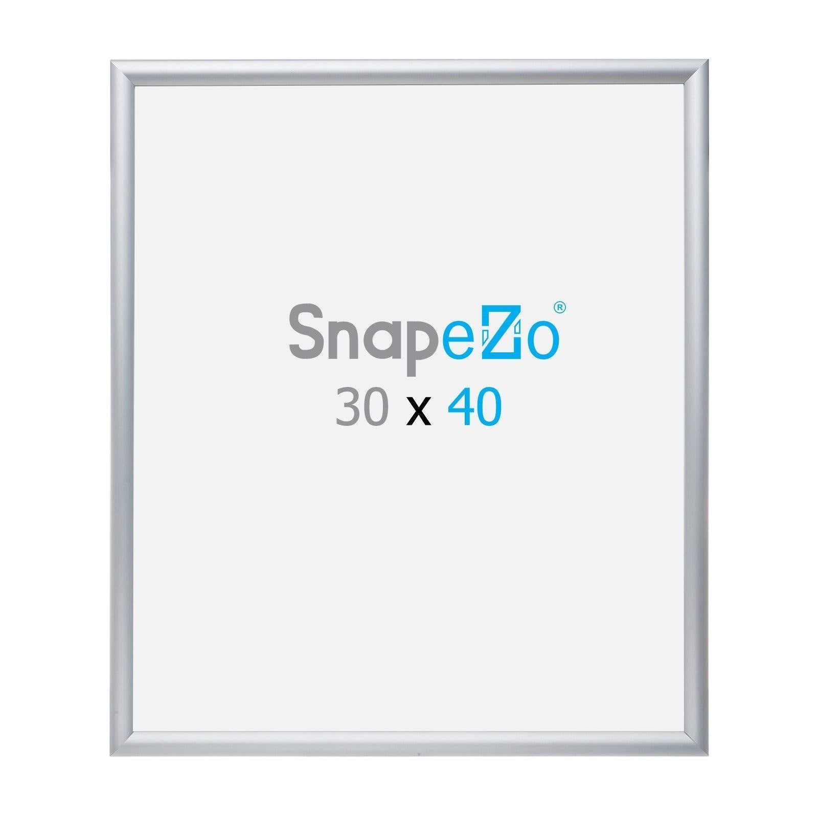 Silver SnapeZo Snap Frame P292