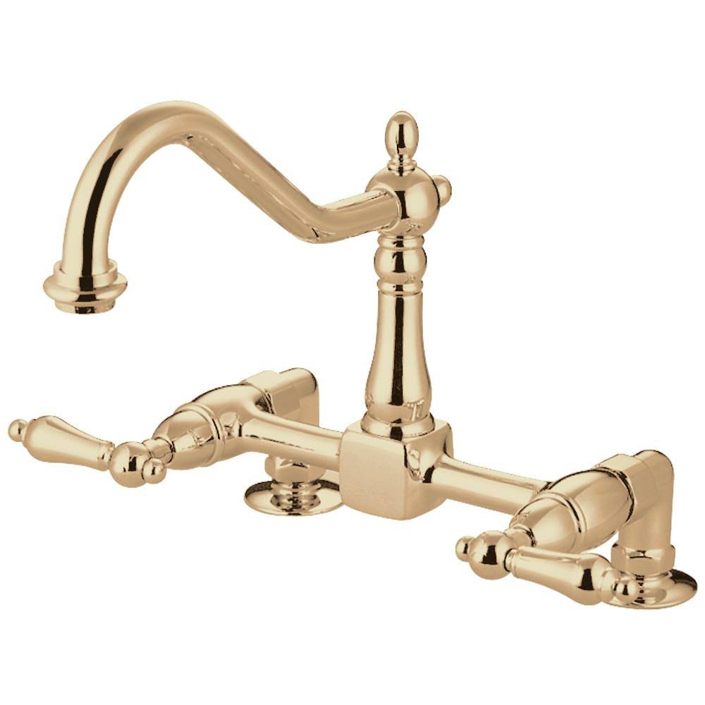 Oil Rubbed Bronze Two-Handle Kitchen Faucet S662947
