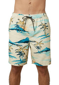 Bone Palm Trees Board Shorts G888