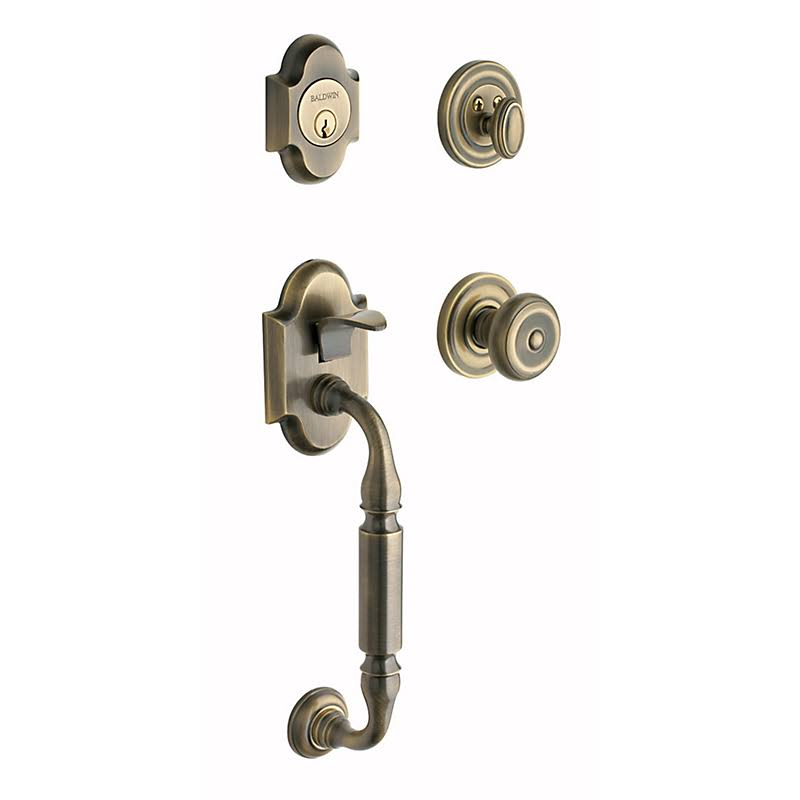Full Dummy Sectional Handleset Satin Nickel K790