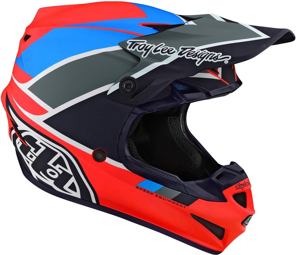 Orange/Navy Youth Helmet with MIPS Y884252