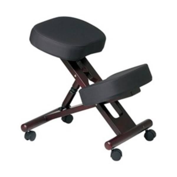 Knee Chair with Memory Foam and Casters J79496
