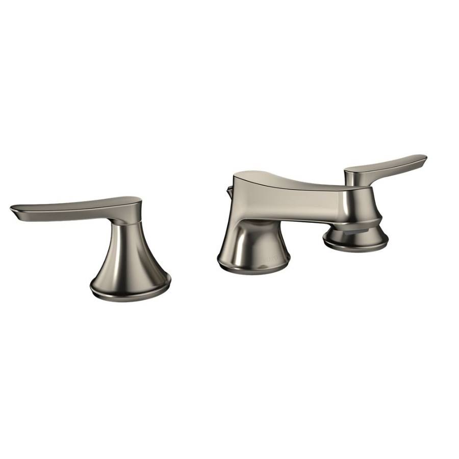Brushed Nickel Widespread Bathroom Faucet F19652